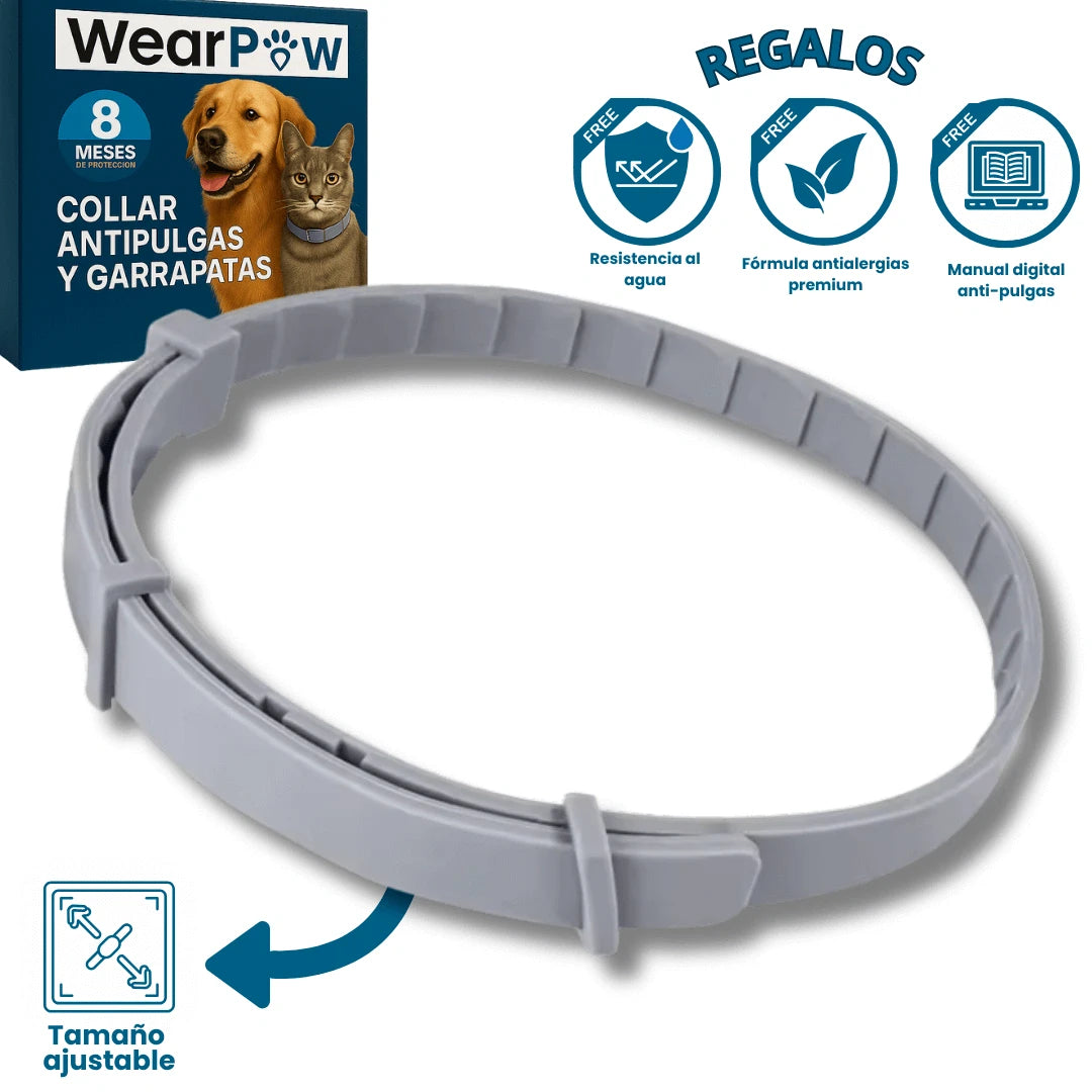 WEARPAW™ Collar Escudo 8 meses